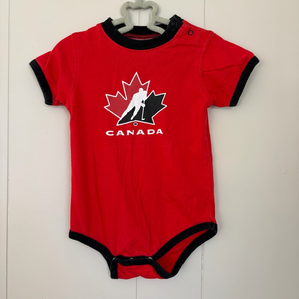 Canadian Hockey onesie